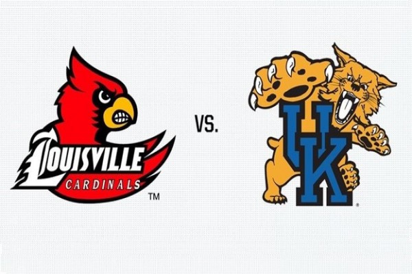 Vintage 1998 Kentucky Wildcats VS Louisville Cardinals 